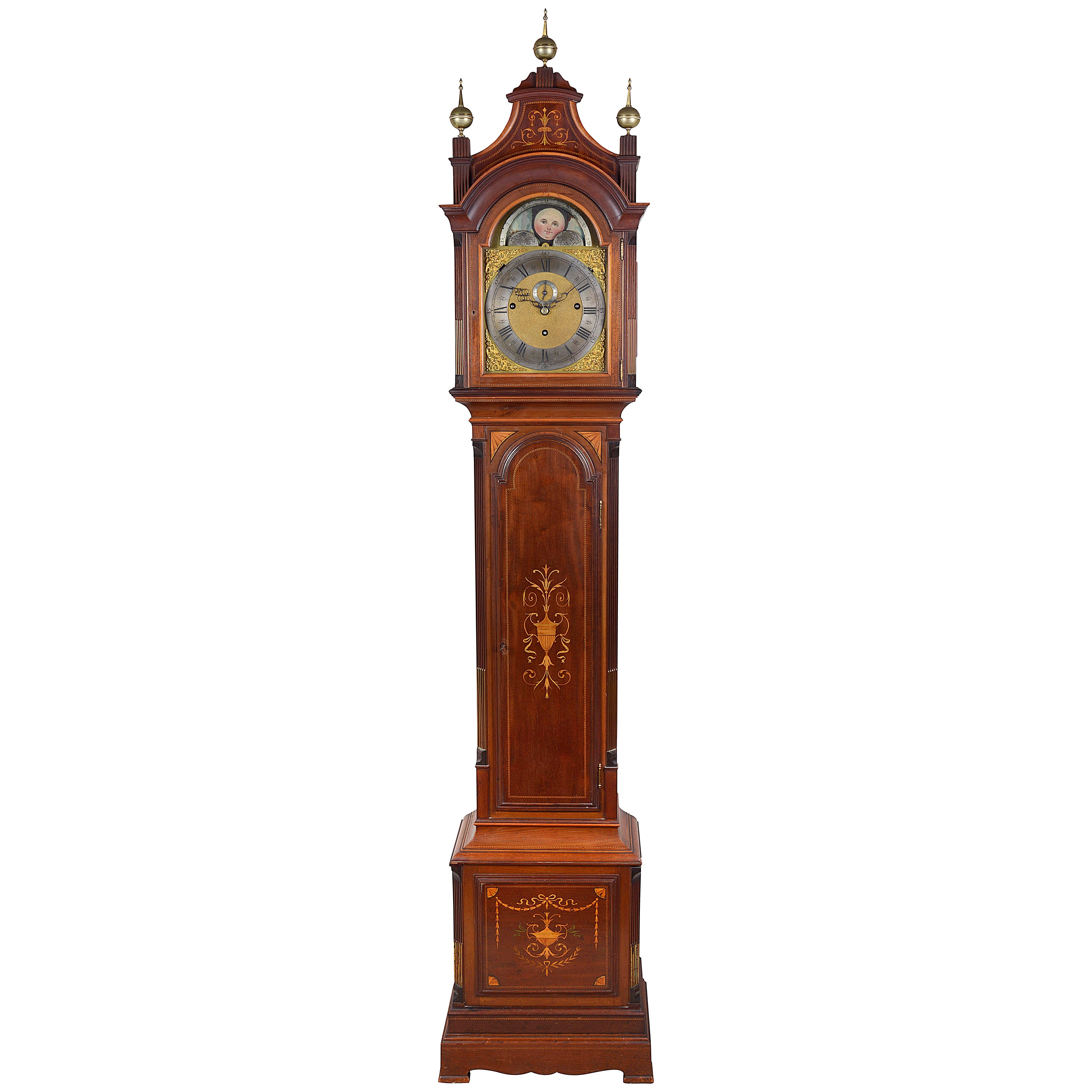 JJ Elliot Tiffany Grandfather clock at 1stDibs