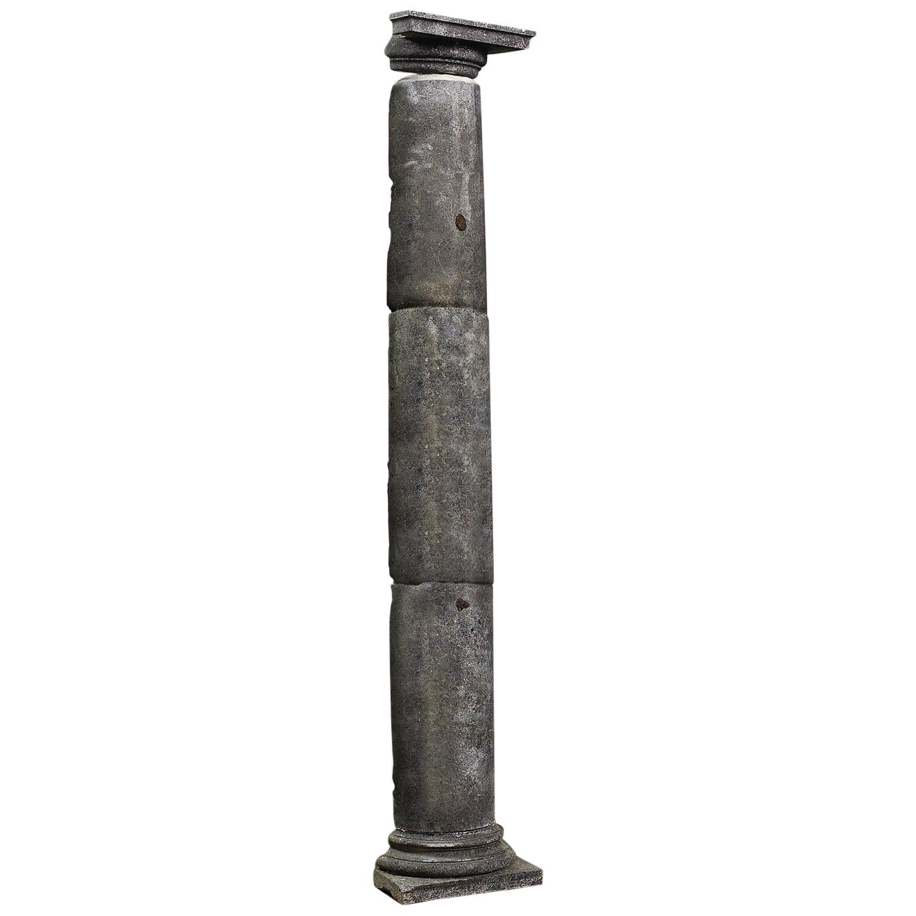 19th Century Monumental Classical Stone Pillars For Sale at 1stDibs