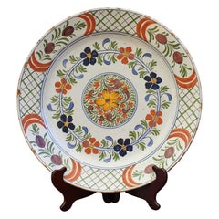 Large Polychrome Charger