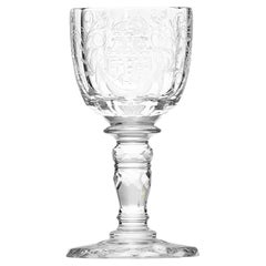 Maria Theresa Engraved Liqueur Glass, 1.7 oz