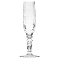 Maria Theresa Engraved Champagne Glass, 4.7 oz