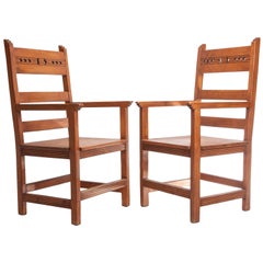 Mexican Santa Fe Pine Chair Partners