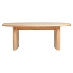 Tavolo da pranzo moderno personalizzabile de la Paz, in legno massiccio.