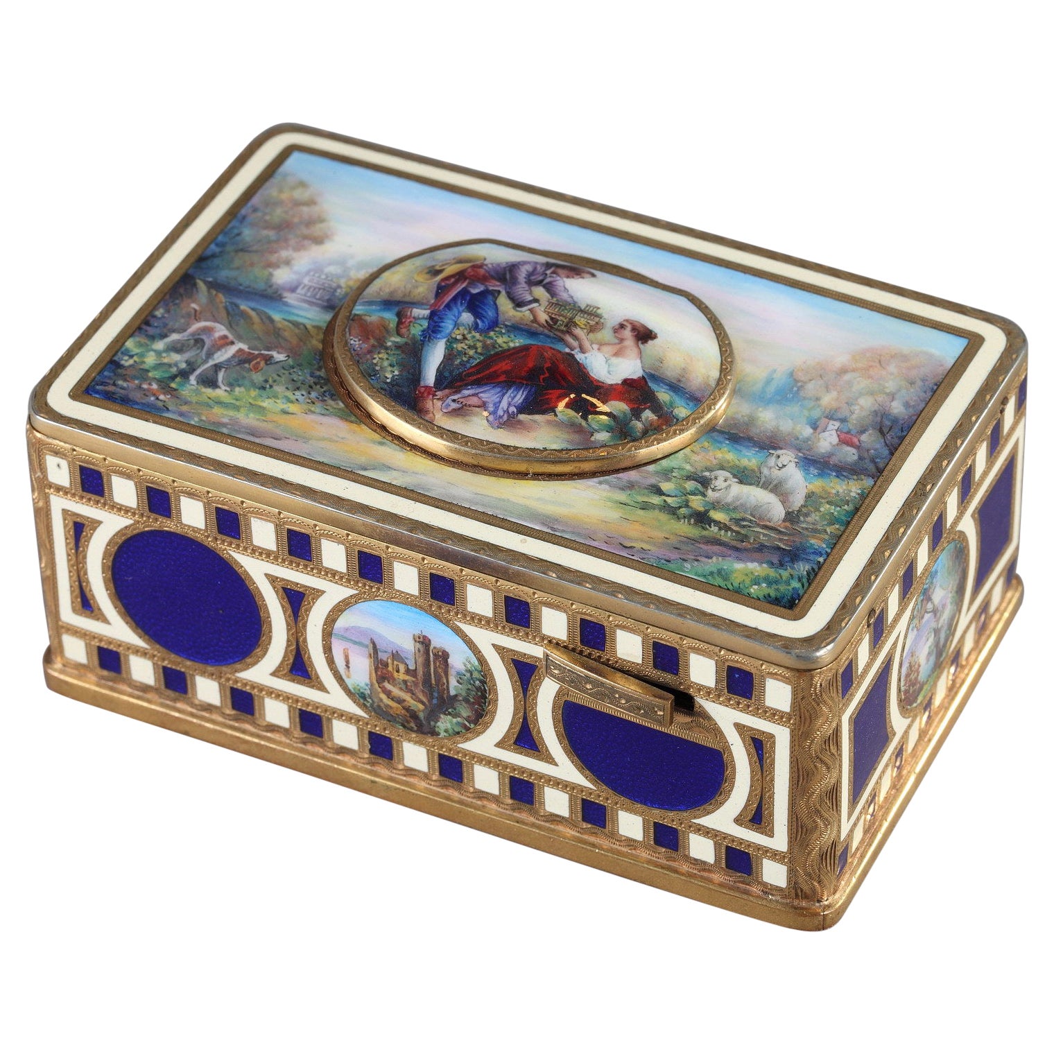 Antique Karl Griesbaum Singing Bird Box Automaton For Sale at 1stDibs