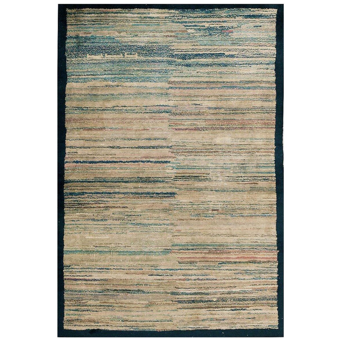 Tapis mongol ancien. Taille : 3 ft 9 in x 5 ft 7 in