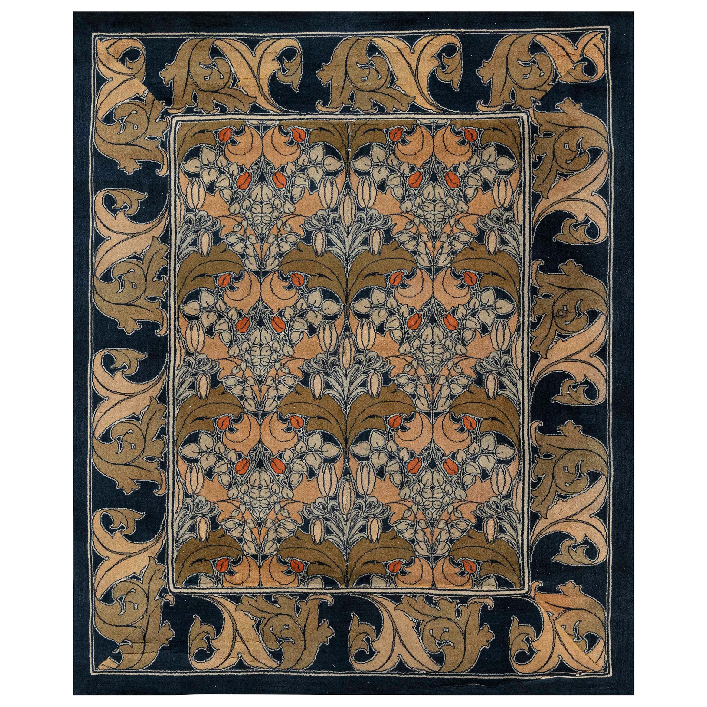 Arts and Crafts Rug at 1stDibs
