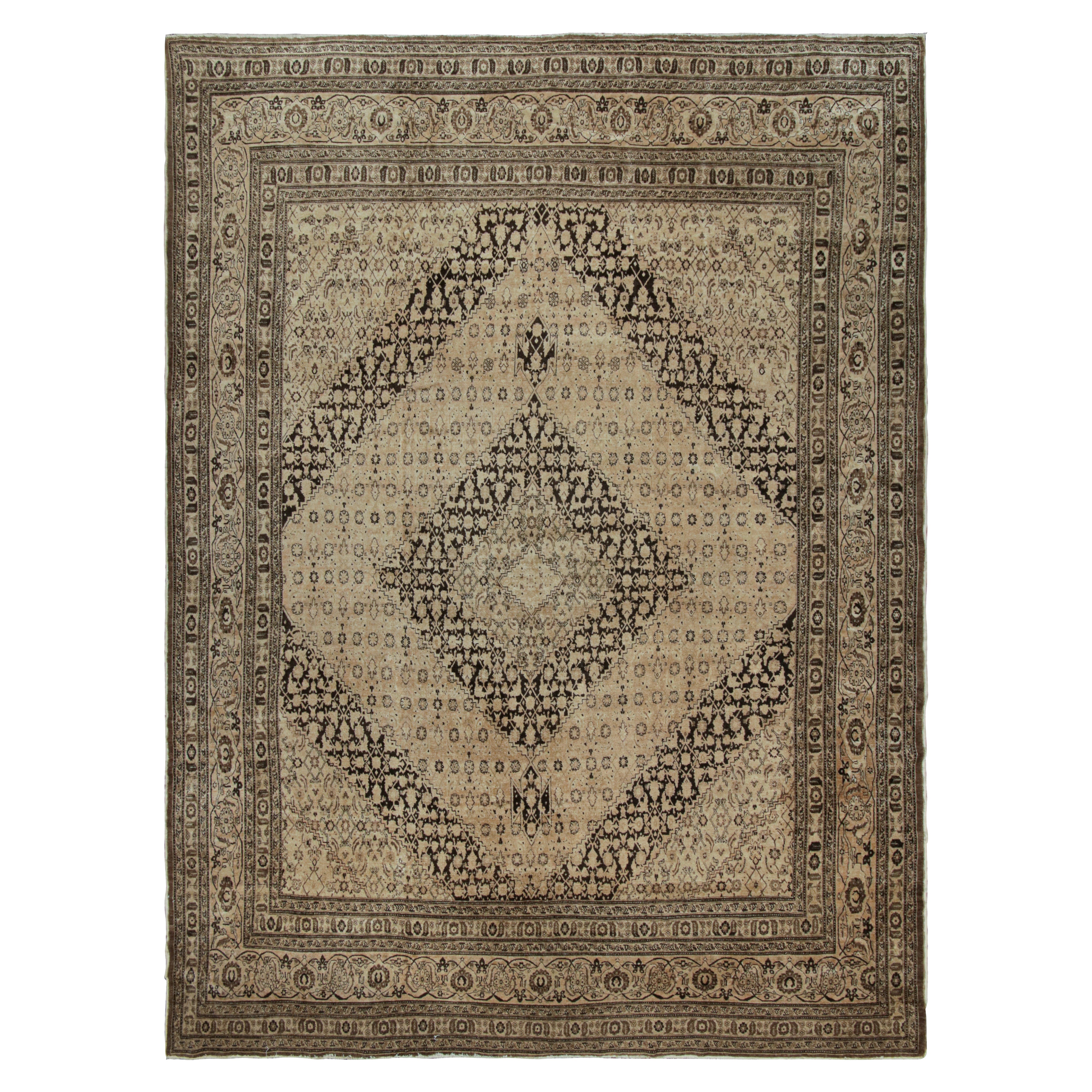 Oversized Antique Hadji Jallili Persian Tabriz Rug, from Rug & Kilim For Sale