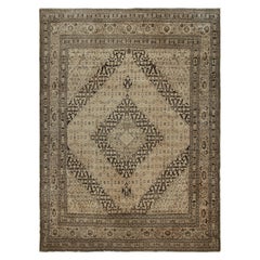 Oversized Antique Hadji Jallili Persian Tabriz Rug, from Rug & Kilim