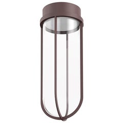 Plafonnier Flos In Vitro 2700K 0-10V LED en brun foncé de Philippe Starck