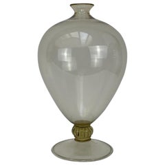 Vittorio Zecchin for Venini Art Deco Blown Murano Glass " Veronese " Vase