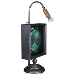 Grüner Globus mit Lampen-Elytres