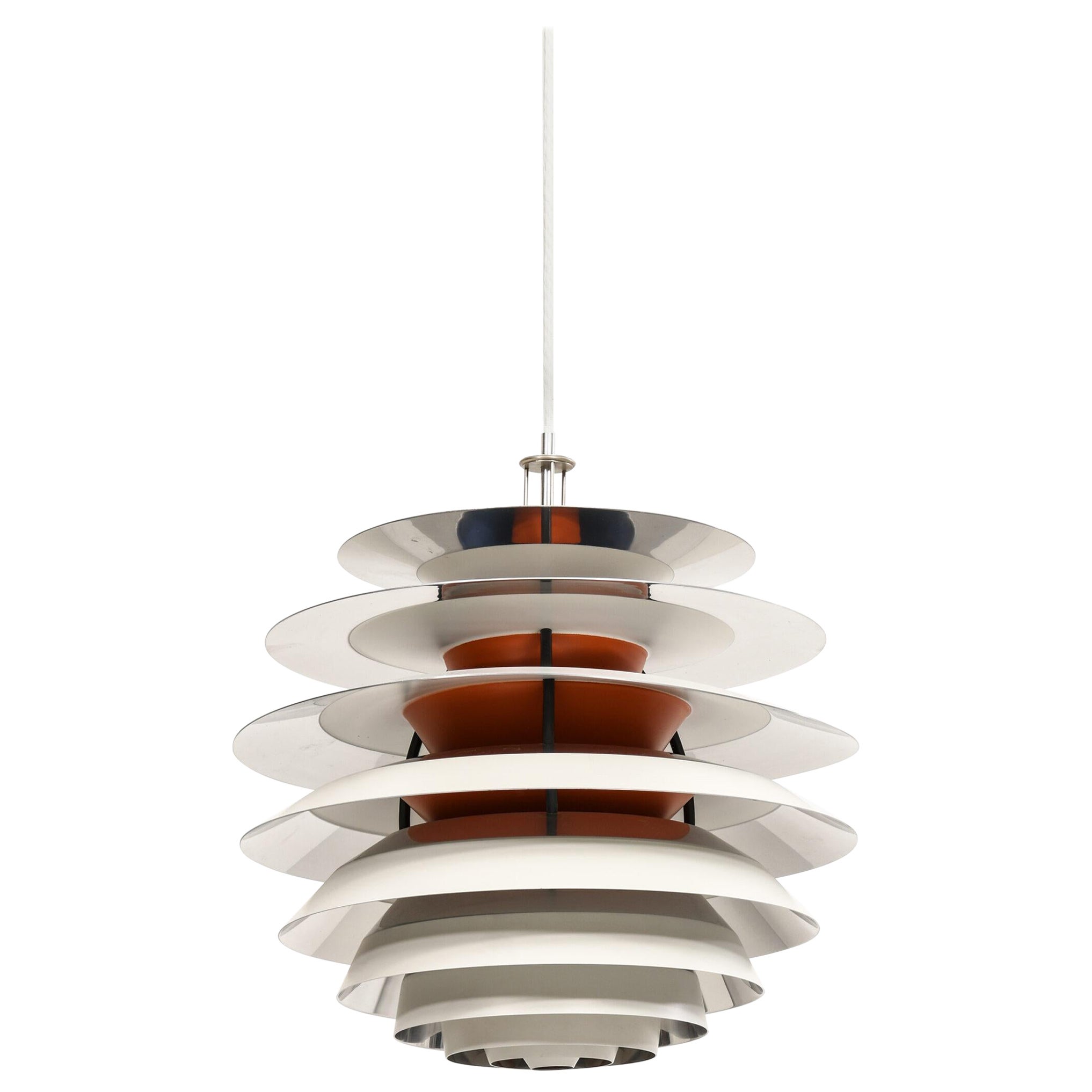 Poul Henningsen Ceiling Lamps Model PH Kontrast Produced by Louis Poulsen For Sale