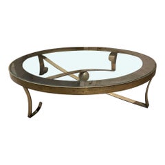 Skulpturaler runder Bronze-Kugel-Cocktailtisch von Arturo Pani aus Mexiko, 1950er Jahre