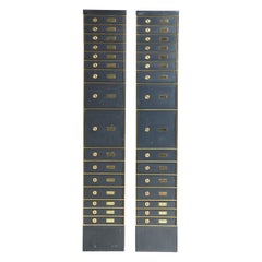Enumerated Stacked Safety Deposit Boxes from USA