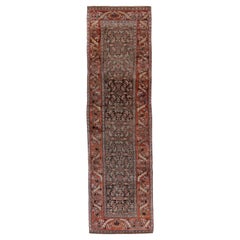 Vintage Persian Runner Rug Bijar Design