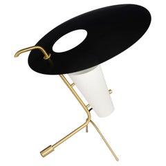 Lampe de bureau G24 de Pierre Guariche en noir et blanc pour Sammode Studio