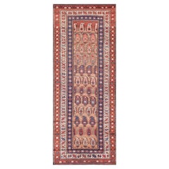 Ancien tapis persan kurde ancien 3' 6"" x 8' 10"