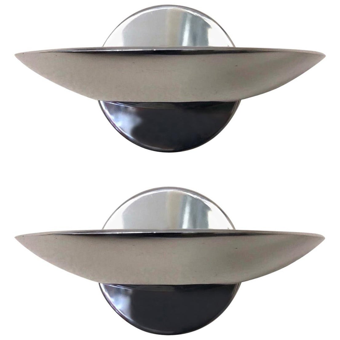 Postmodern Pair of Wall Sconces by Leonardo Marelli for Estiluz, 1980s For Sale