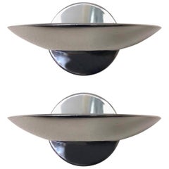 Vintage Postmodern Pair of Wall Sconces by Leonardo Marelli for Estiluz, 1980s