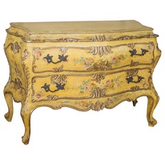 Early 20th Century Venetian Style Hand Painted Chest of Drawers