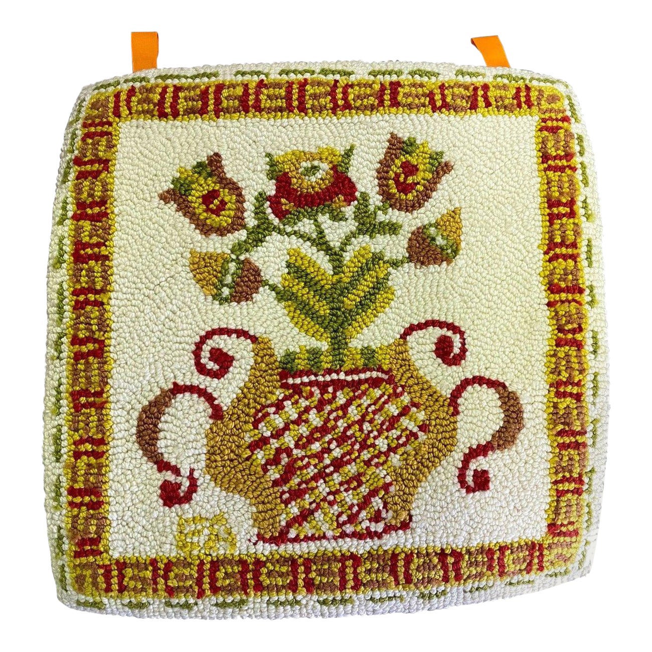 Evelyn Ackerman ERA firmata Mid-Century Modern Arazzo floreale da muro