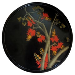 Vintage Japanese Lacquer Tray