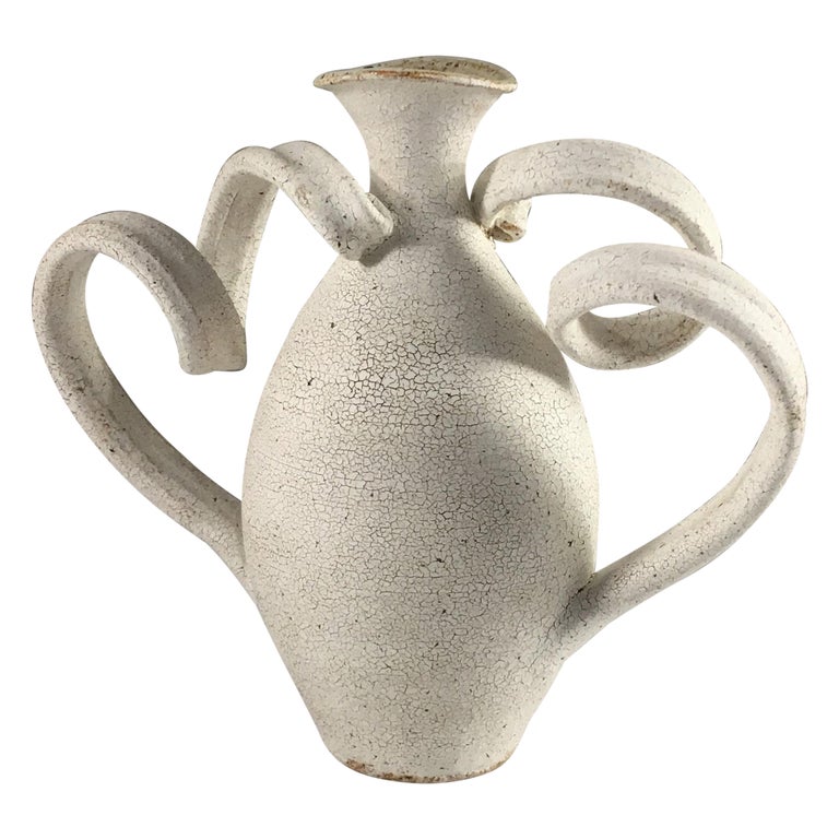 Ceramic Amphora Vase by Yumiko Kuga For Sale at 1stDibs
