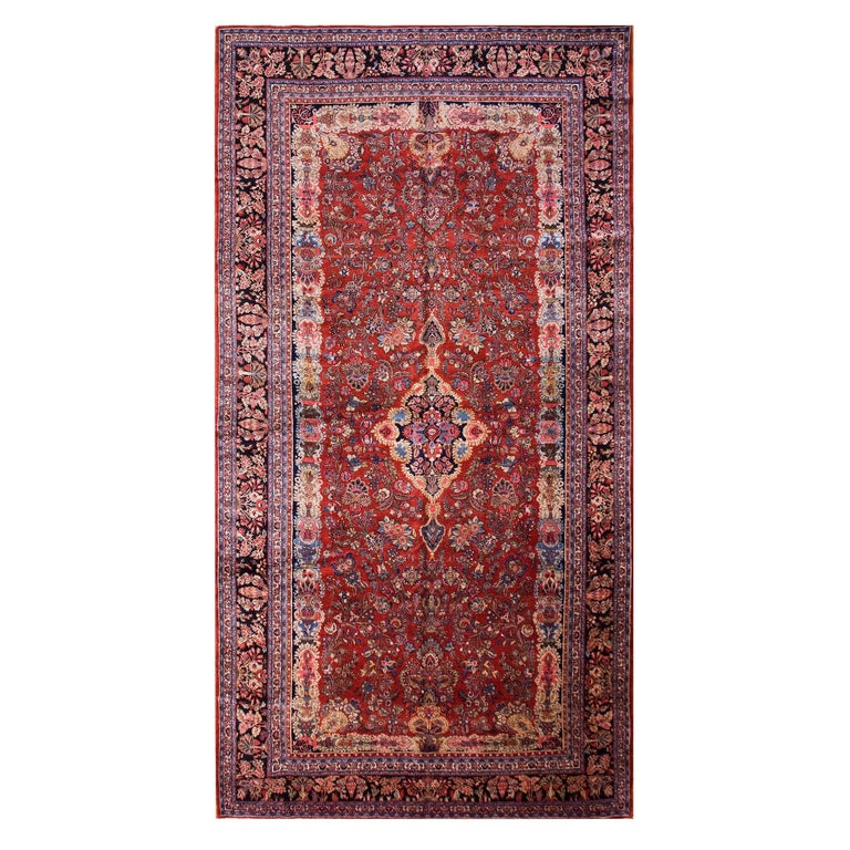 Kasvin Rug Antique Persian Kazvin Rug For Sale at 1stDibs