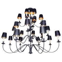 Large 16 Arm Colonial Williamsburg Style Chandelier