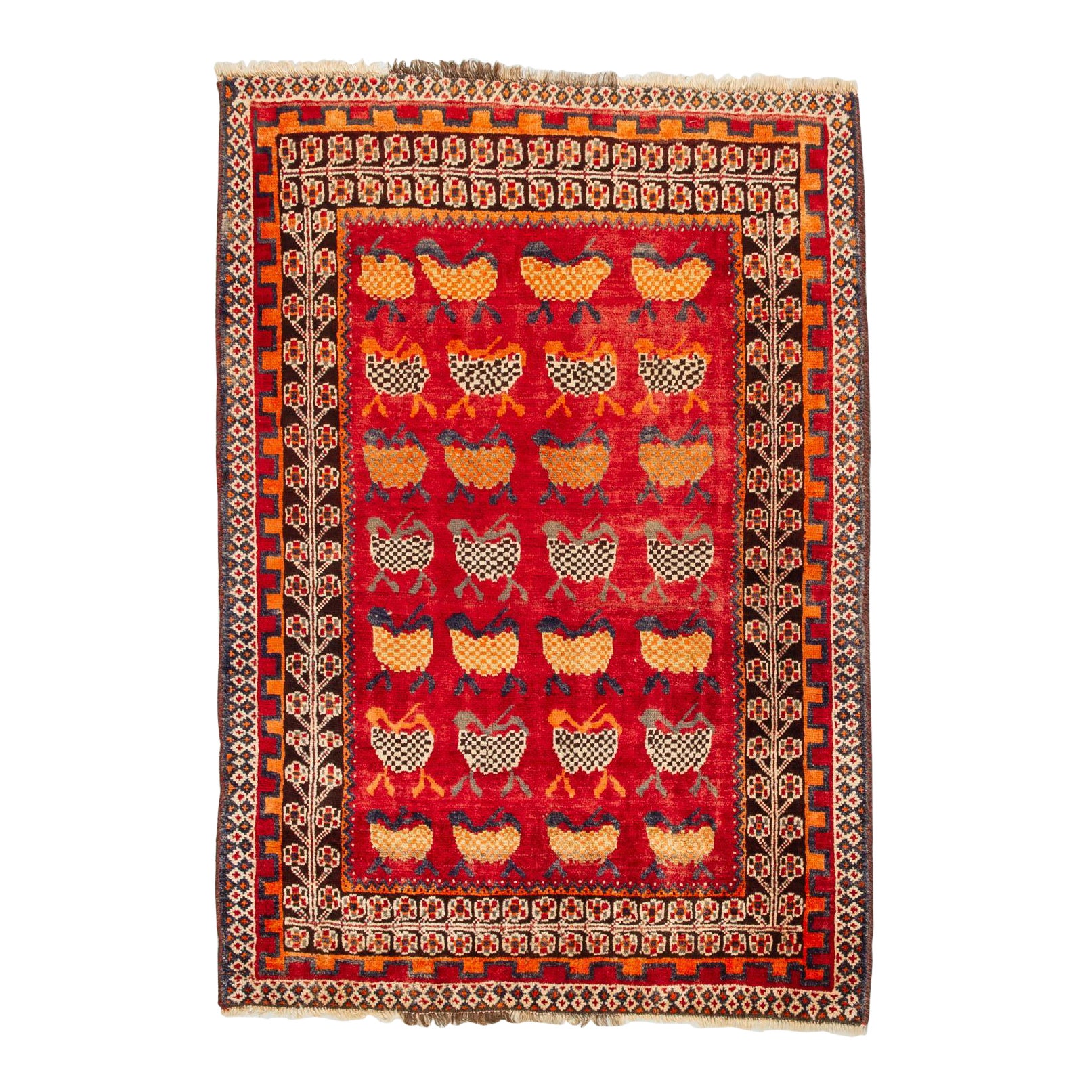 Nomadic Kurdestan Carpet or Rug