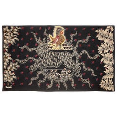 Amazing Tapestry by Jean Lurçat, Midnight Sun "Soleil De Minuit", Wool, France