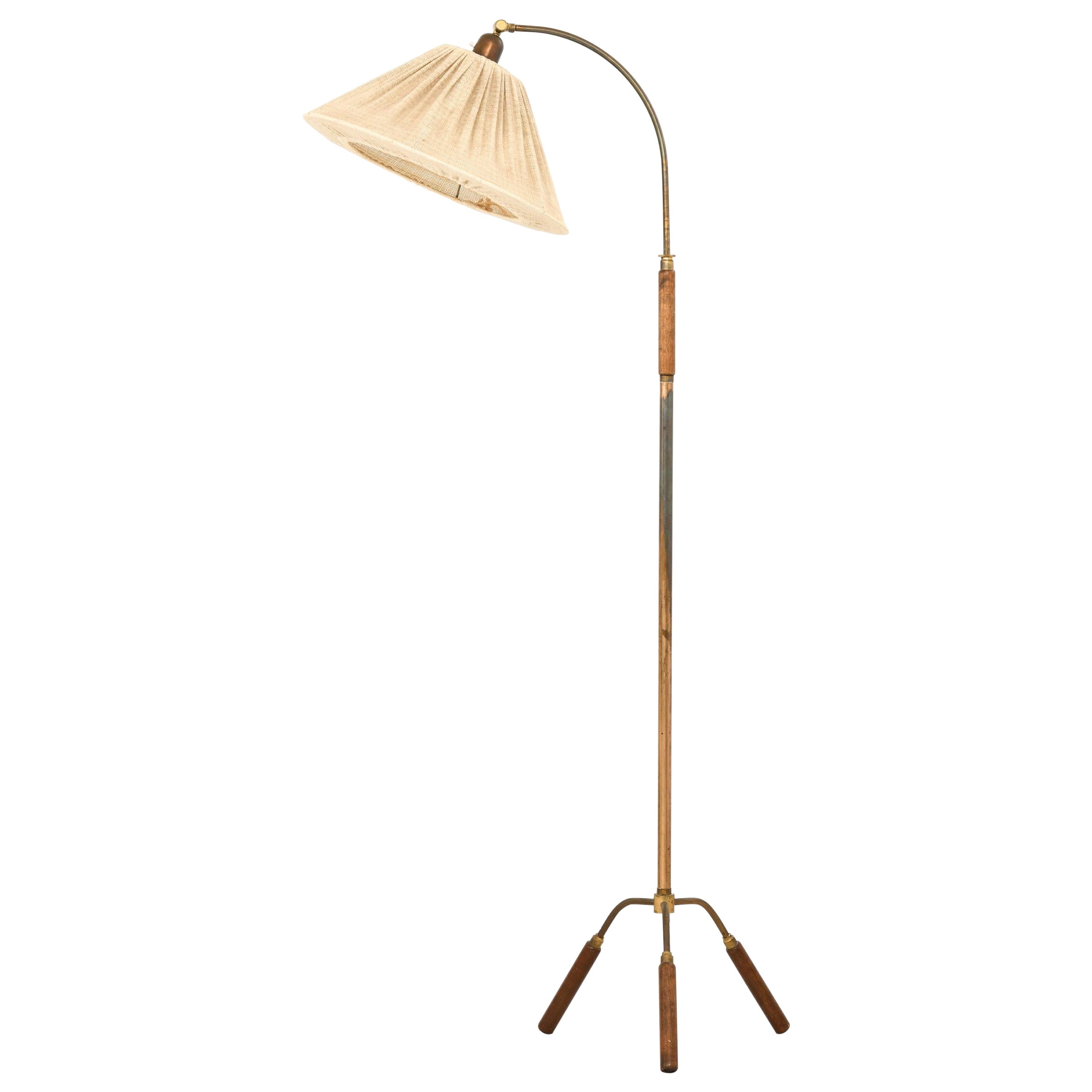 Floor Lamp Produced in Denmark For Sale