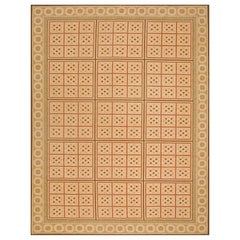  Needlepoint Flat Weave Carpet 9' 0" x 12' 0"