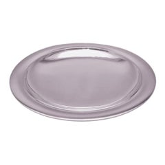 Plat de service/assiette en argent sterling Georg Jensen par Nielsen