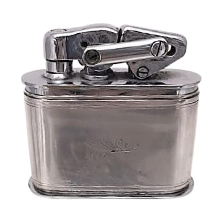 Georg Jensen Sterling Silver Table Lighter #203A For Sale