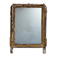 Antique Italian Giltwood Mirror Frame, late 18th Century