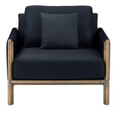 Frame Leather Armchair by Stefano Giovannoni