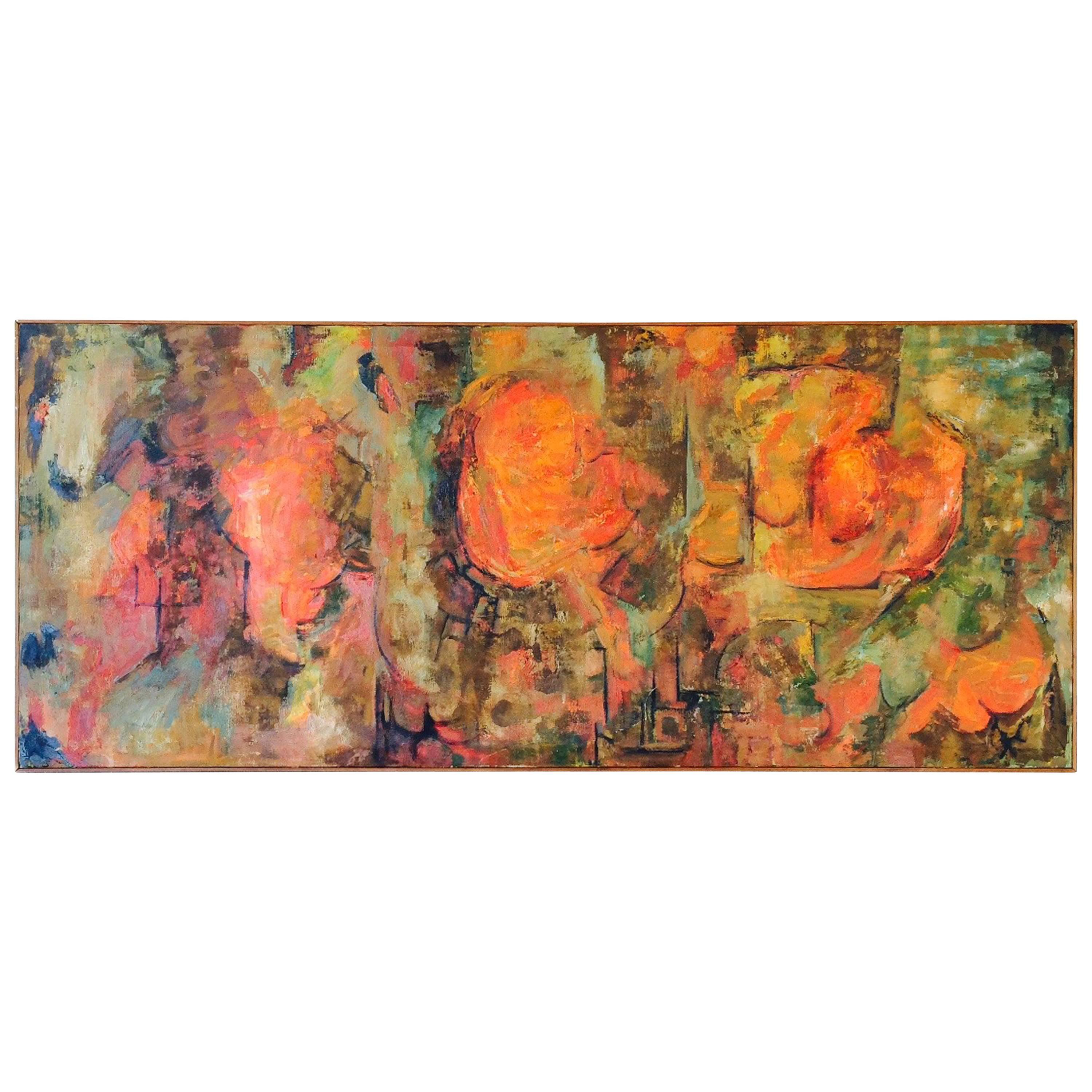 Eunice Jensen Parsons Mid-Century Northwest Painting, circa 1959 For Sale