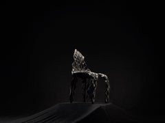 Ngumu Janka Warnti Chair, Black, by Trent Jansen & Johnny Nargoodah