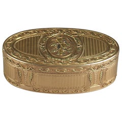 Gold box of Louis XVI period