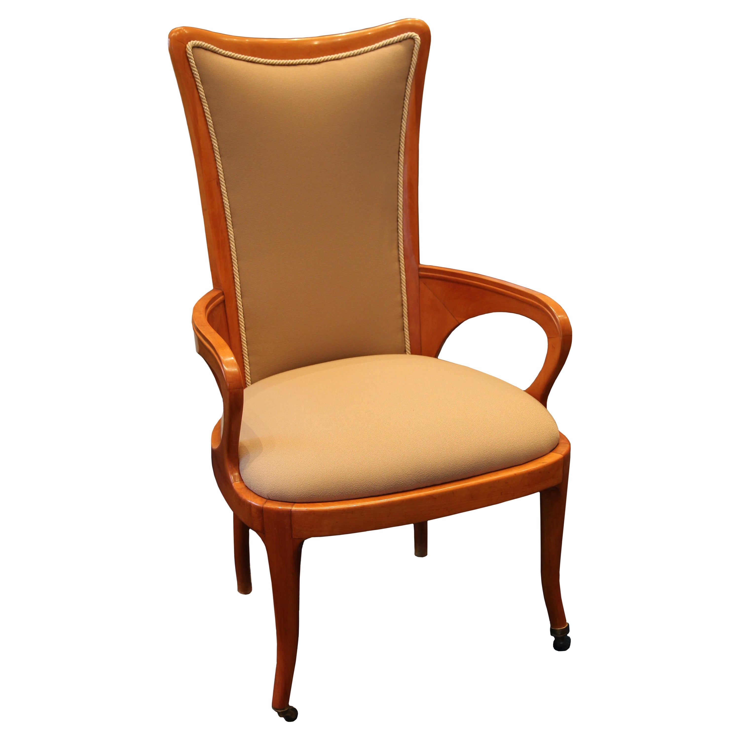 Art Nouveau Armchair by Johann Emil Schaudt For Sale