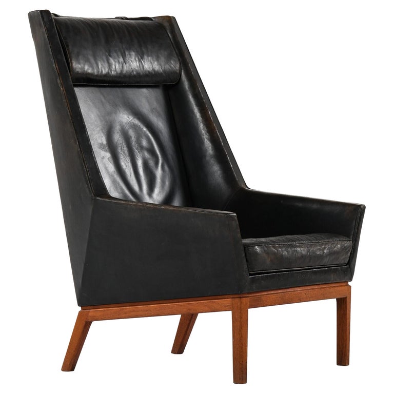 Erik Kolling Andersen Easy Chair Produced by Cabinetmaker Peder Pedersen For Sale