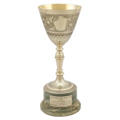 20th Century 9k Yellow Gold Presentation Cup Vintage 1964