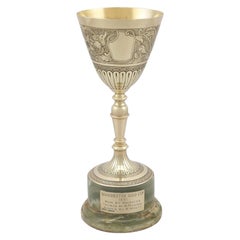 1960s 9K Yellow Gold Presentation Cup Vintage