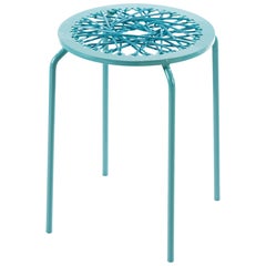 Turquoise Stretch Stool