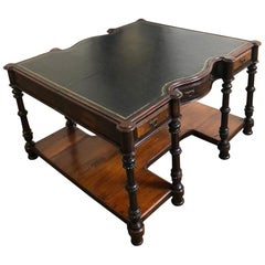 Antique Gore Vidal's Personal Victorian Walnut Writing Desk