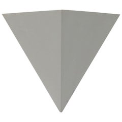 Rare Anvia Triangular Wall Sconce