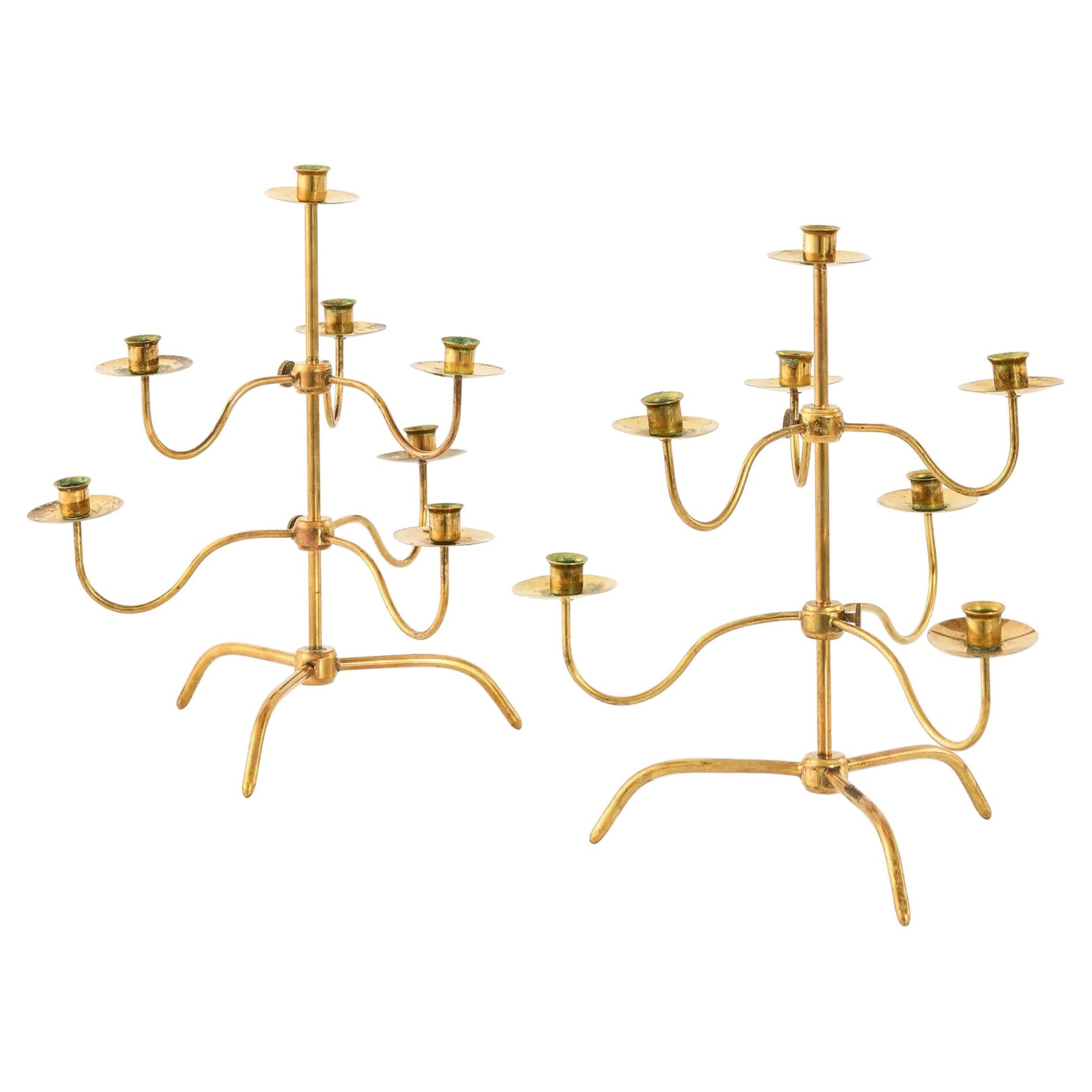 Josef Frank Candlesticks Produced by Svenskt Tenn