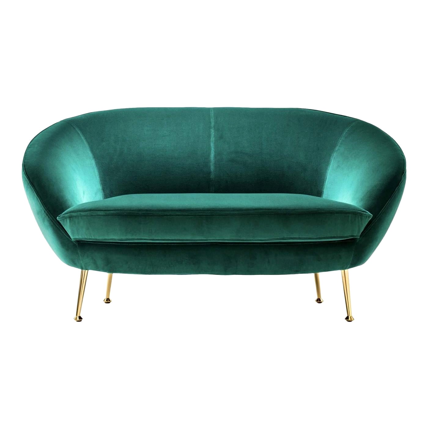 Grünes Sofa von Giulia im Angebot