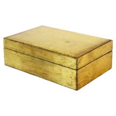 Italian Gold Giltwood Box